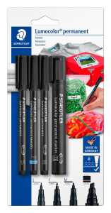 Staedtler Marker Set Lumocolor 4St Variante 4007817076736