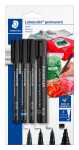 Staedtler Marker Set Lumocolor 4St Variante 4007817076736