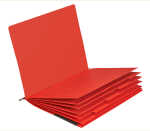 VERSCHIEDENE Hängemappe Personalhefter A4 rot