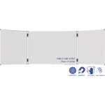 Legamaster Klapptafel UNITE PLUS 150/300 x 100 cm (B x H)...