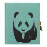 Pagna Tagebuch Panda 128S mit Schloß blanko