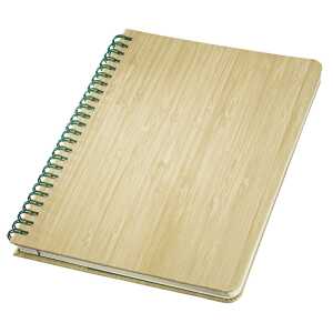 Spiralblock Conceptum Bambus punktkariert ca. A5 Hardcover 160 Seiten