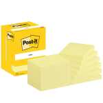 Haftnotiz Post-it 100 Blatt / Block gelb, 102x76mm
