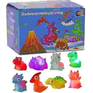FUN UNLIMITED Leuchtfigur Dinos sortiert