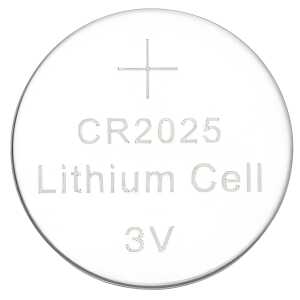 Knopfzellen-Batterie CR2025 4er silber