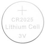 Knopfzellen-Batterie CR2025 4er silber