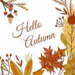 Motivserviette 33x33cm Herbst 7321012034092