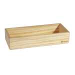 Stifteschale - Pinienholz, 17,50 x 4 x 5,50 cm -...