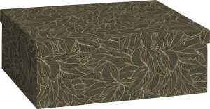 Geschenkkarton Naha Recycling dunkelgrau 7630050862292