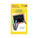 Wandtafelkreiden eckig 12ST farbig sort.