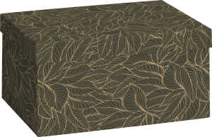 Geschenkkarton Naha Recycling dunkelgrau 7630050862308