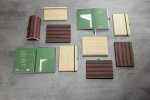 Spiralblock Conceptum Holzmaserung punktkar ca. A5 Hardcover 160 Sei