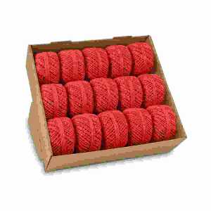 Weihn.Zierkordel Christmas Twist rot