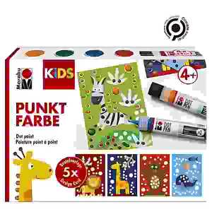 Kreativmarkerset 3D Dot Pen Kids Tiere