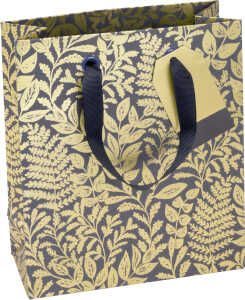 Geschenktragetasche Julie dunkelblau/gold 7630050862629