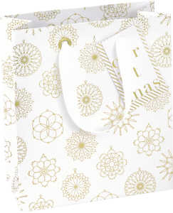 Weihn.Geschenktragetasche Jamila weiß 7630050862551