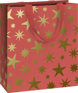 Weihn.Geschenktragetasche Aika rot/gold 7630050862964