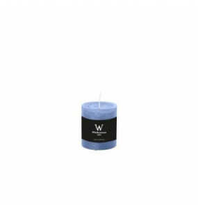 Eika Stumpenkerze graublau 4009406806175