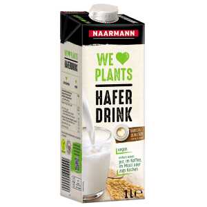 Haferdrink vegan 15% Hafer 12x1L