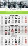 Q-CONNECT 70290 Wandkalender 3-Monats-Planer