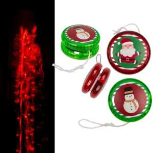 OOTB Yoyo mit Licht Santa & Schneemanninkl. Batterie