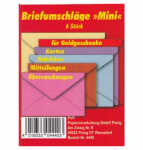 Briefumschläge "Mini" 6 Stück...