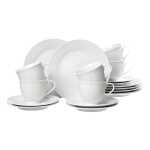 Kaffeeservice 18tlg. weiß 4006344079456