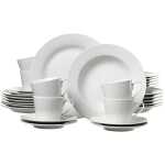 Kombiservice 30tlg. weiß 4006344097252