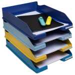 4er Set Briefablage BeeBlue sort