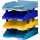 VERSCHIEDENE Briefablage BEE BLUE sortiert