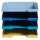 VERSCHIEDENE Briefablage BEE BLUE sortiert