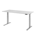 Schreibtisch elekt.höhenv. grau/silber 4032062182680