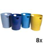 Papierkörbe BeeBlue Ecobin 4 sort