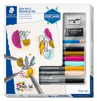 Staedtler Line ArtxBotan. Set 10ST 100% PEFC