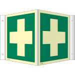 Winkelschild Erste Hilfe ISO7010