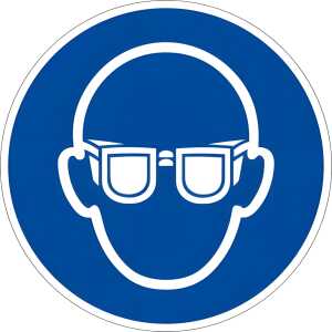 Schild Augenschutz benutzen ISO7010 4060081000289