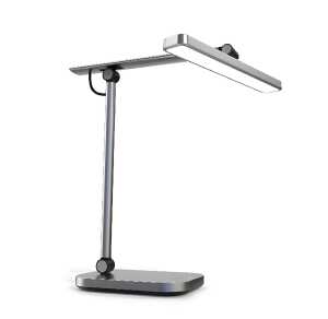 Unilux PURELINE, Schreibtischleuchte, metallgrau