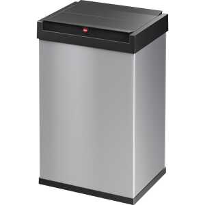 Hailo Abfalleimer Big-Box Swing L 35l Stahlblech silber 1 Sortierfach