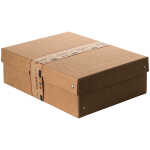 VERSCHIEDENE Aufbewahrungsbox A4/100mm natron-braun