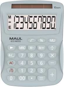 Tischrechner Solar ECO MJ 555 grau