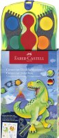 Faber Castell Farbkasten Connector 12 Farben Dino