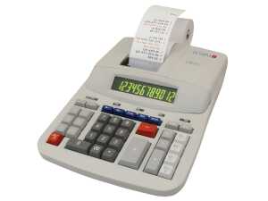 Olympia Tischrechner druckend CPD 512 12 Stellen, schwarz/rot Druck