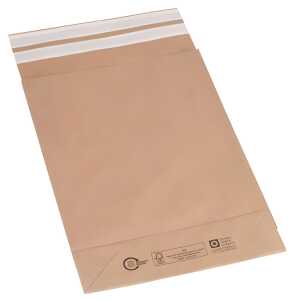 Versandtasche 300x80x430+110 braun 300ST