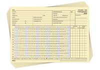 RNK Urlaubs- und Fehltagekarte 2024 tabell. A5, 1Pkg....