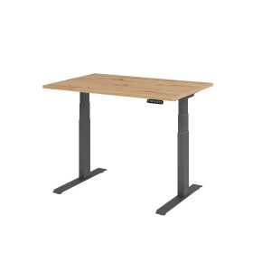 Schreibtisch Basic Maße: 1.200 x 640 x 1.290 x 800 mm asteiche