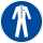 Schild Schutzkleidung benutzen ISO 7010 4060081002061