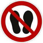 Schild Betreten der Fläche verboten 4060081019823