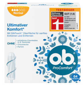 O.B. O.B. Tampons Pro Comfort Normal 64er