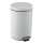 Tret-Abfalleimer rund 14l weiß