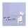 SIGEL GL119 Glas-Magnettafel Artverum - lavendel - 48 x 48 x 1,50 cm